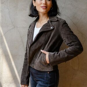 Able Maha Suede Leather Jacket